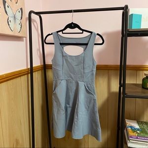 Light Blue A-Line Dress